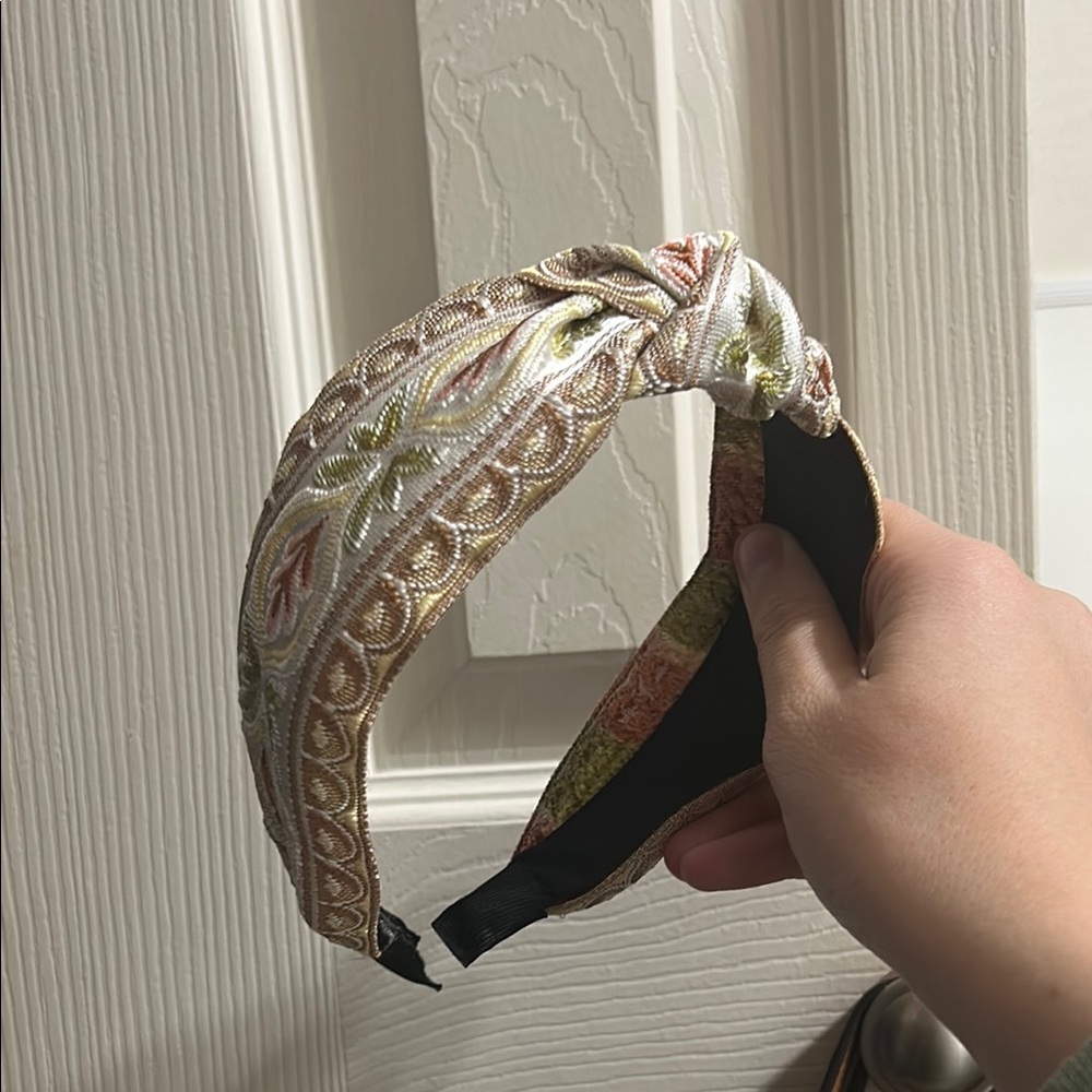 Elegant Embroidered Headband